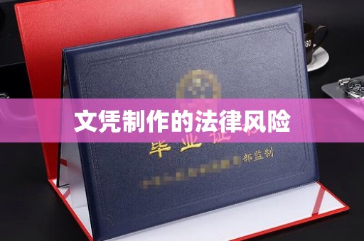 治多文凭制作的法律风险